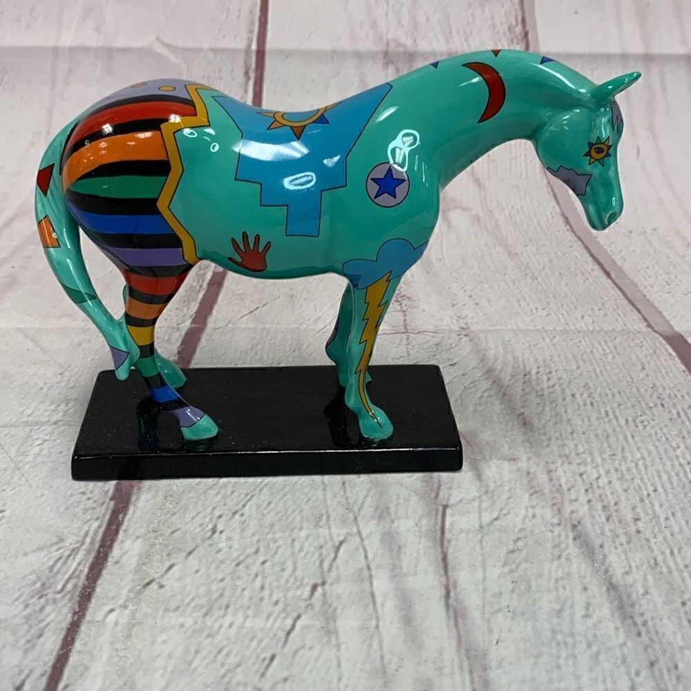 Trail of Painted Ponies Spirit War Pony(1462) 1E/7916 Artist Signed
